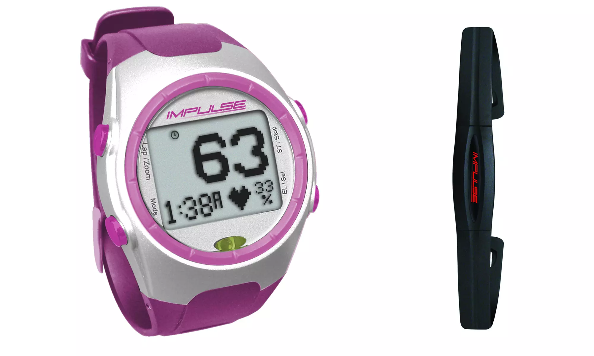 Impulse Premier Plus Fitness Watch and Heart-Rate Monitor - Second Medium