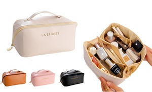 2-in-1 organizer en tas voor make-up en toiletspullen