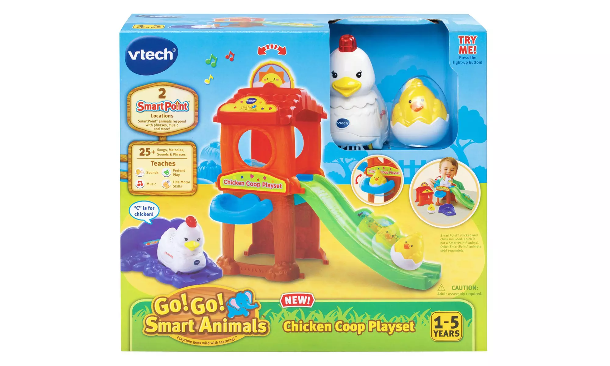 VTech Go! Go! Smart Animals Chicken Coop Playset - Second Medium