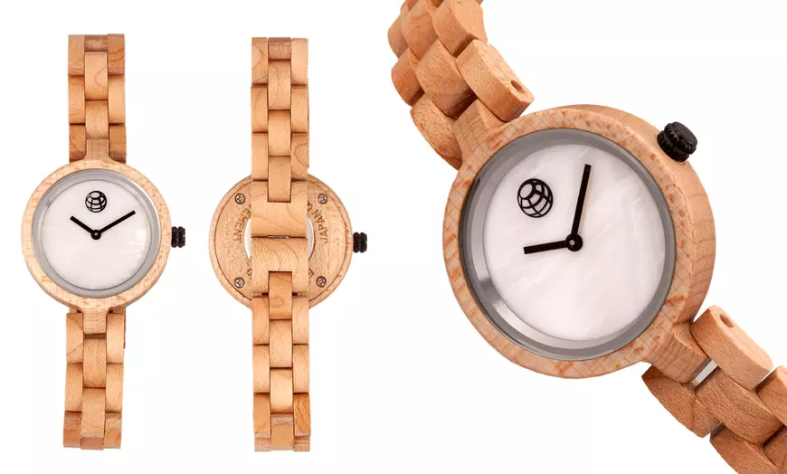 Image 12:  Montre en bois Earth Wood 