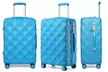 1x oder 4x British Traveller Reisekoffer mit Diamant-Design in der Farbe nach Wahl - Second Medium