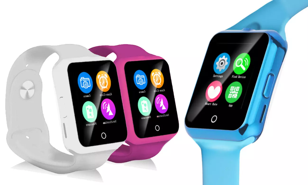 D3 Smartwatch mit Pulsmesser und Smartcam für Smartphones optional in weihnachtlicher Geschenkverpackung inkl. Versand - Primary Image