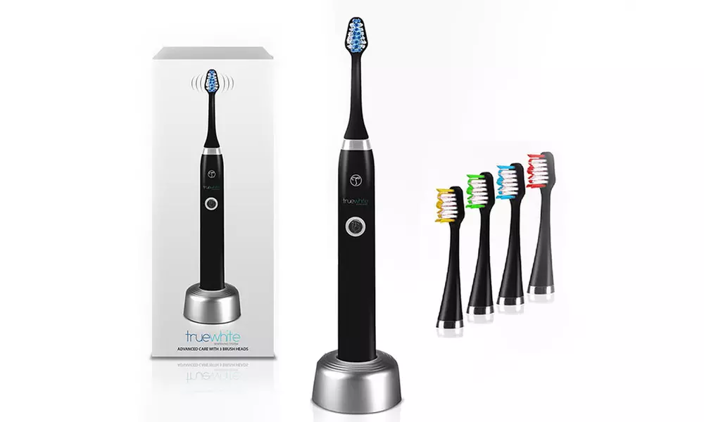 Truewhite Advanced Care Electric Toothbrush with 3 Brush Heads - Second Medium