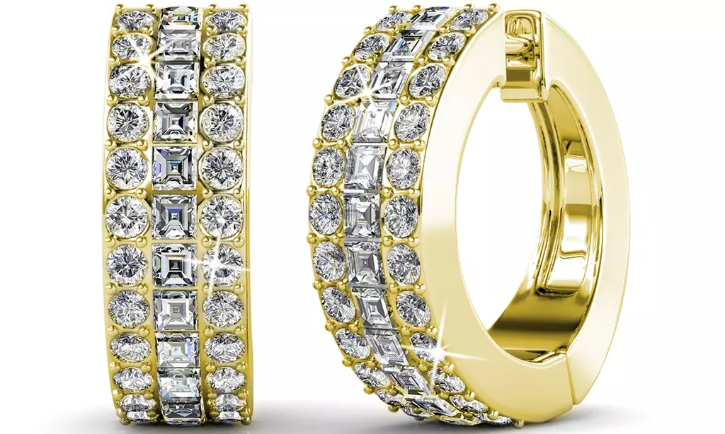 1, 2 o 3 paia di orecchini Olena con cristalli Swarovski®