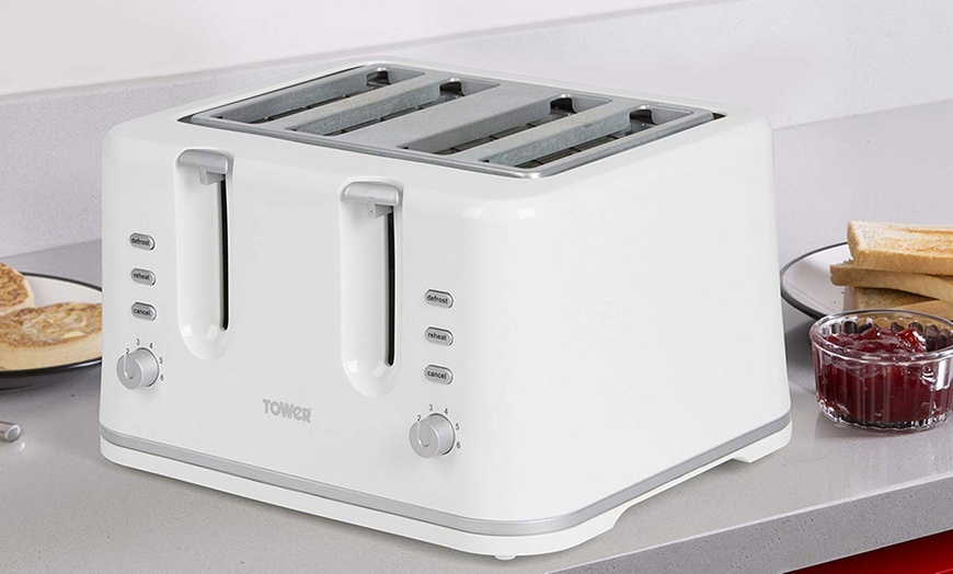 Image 2: Tower Kettle and Toaster Set