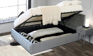 Side Lift Ottoman Bed with Optional Pocket Sprung Mattress