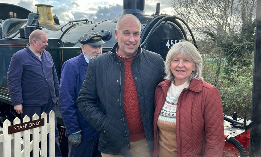 Image 6: Steam Train Experience for 2 or 4 with Sparkling Cream Tea for 2 