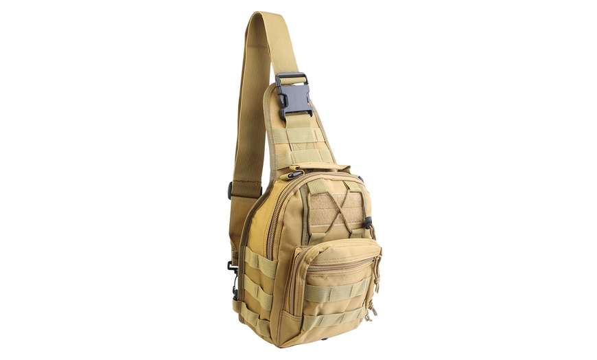 Image 12: Military Sling Backpack