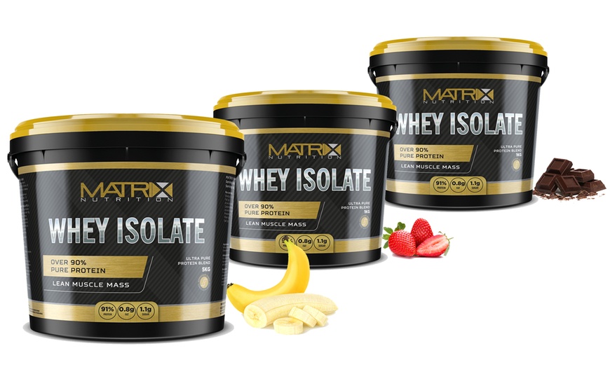 Image 1: Matrix Whey Protein Powder