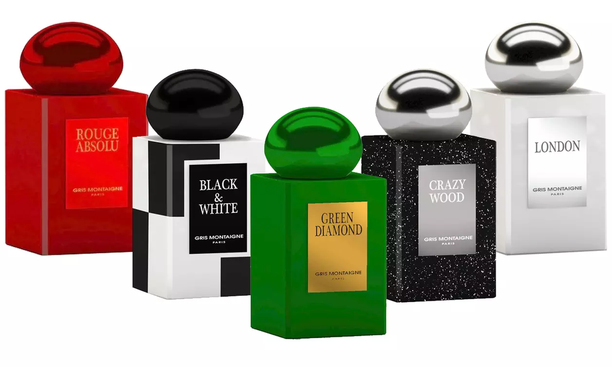 Parfum Gris Montaigne London - Extrait De Parfum 75 Ml, Neuf Et Scellé, Fragrance élégante.