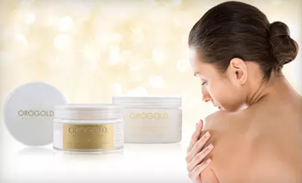 $25 for Oro Gold 24K Gold Exclusive Body Butter and Devotion Body Scrub ($136 List Price) - Primary Image