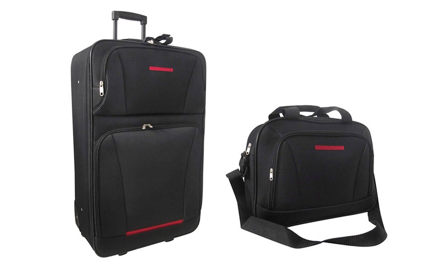 Image 7: 5-Piece Travel Luggage Set