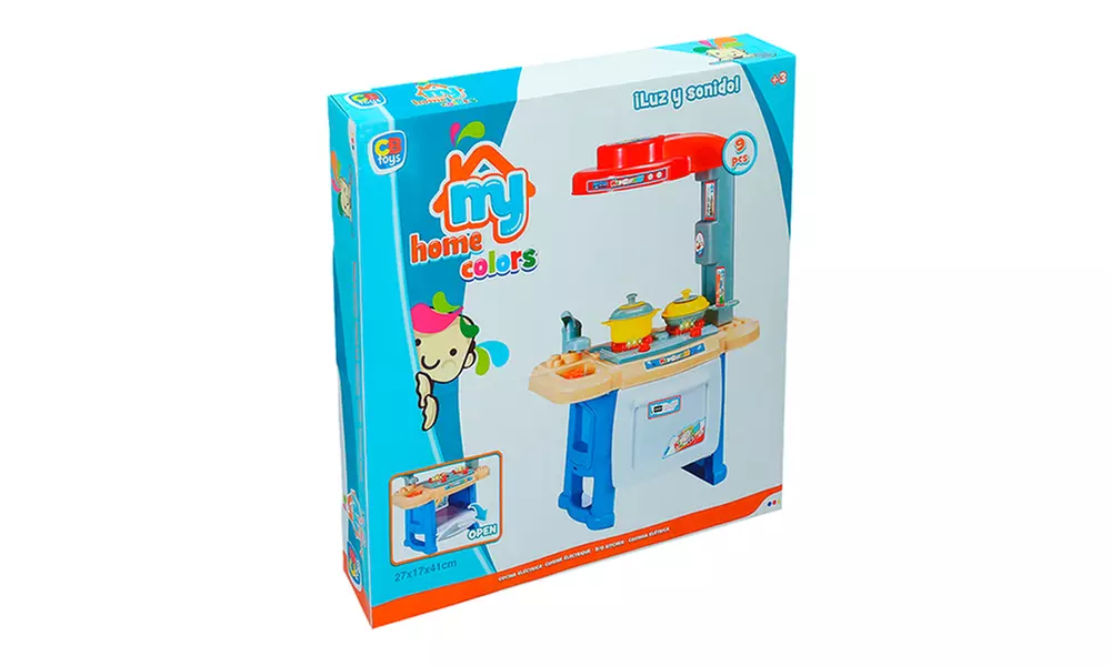 Cuisinette pour enfants color baby 24 pièces - Second Medium