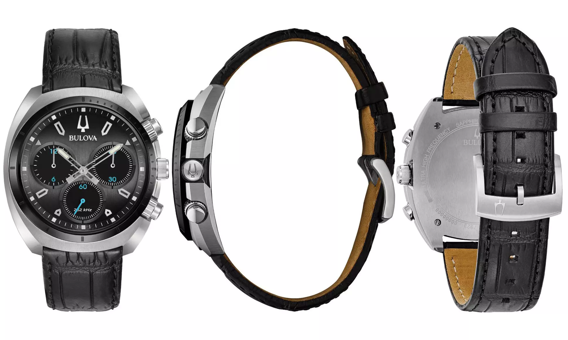 Bulova Men's CURV Chronograph Watches (Manufacturer Refurbished) - Second Medium