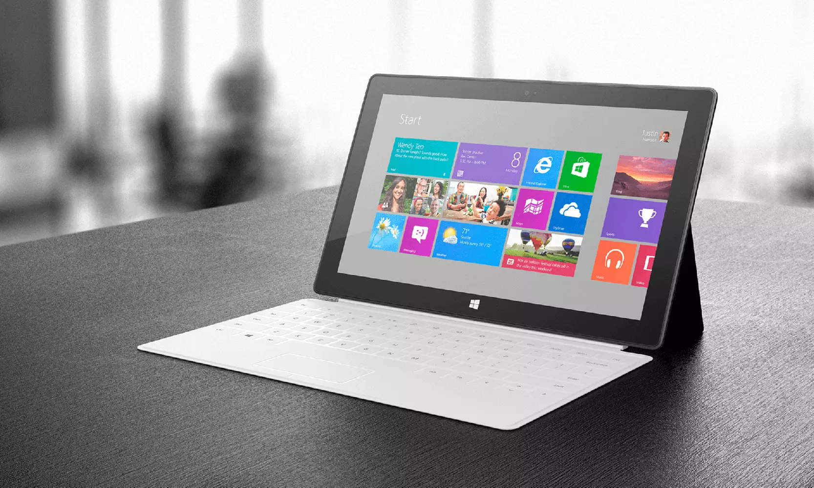 Microsoft Surface Pro 64GB or 128GB 10.6" Tablet with Windows 8 Pro and Optional Keyboard (Refurbished) - Primary Image