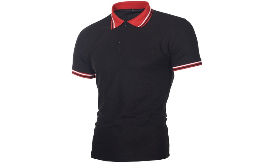 Image 3: Heren sport-poloshirt