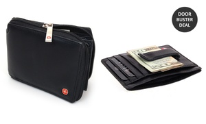 Alpine Swiss Leather Wallets