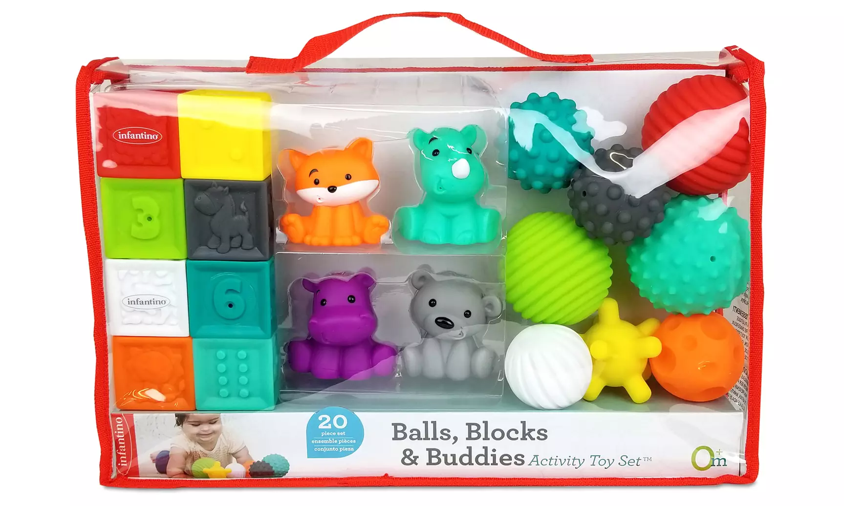 Ensemble de jouets sensoriels Infantino - Second Medium