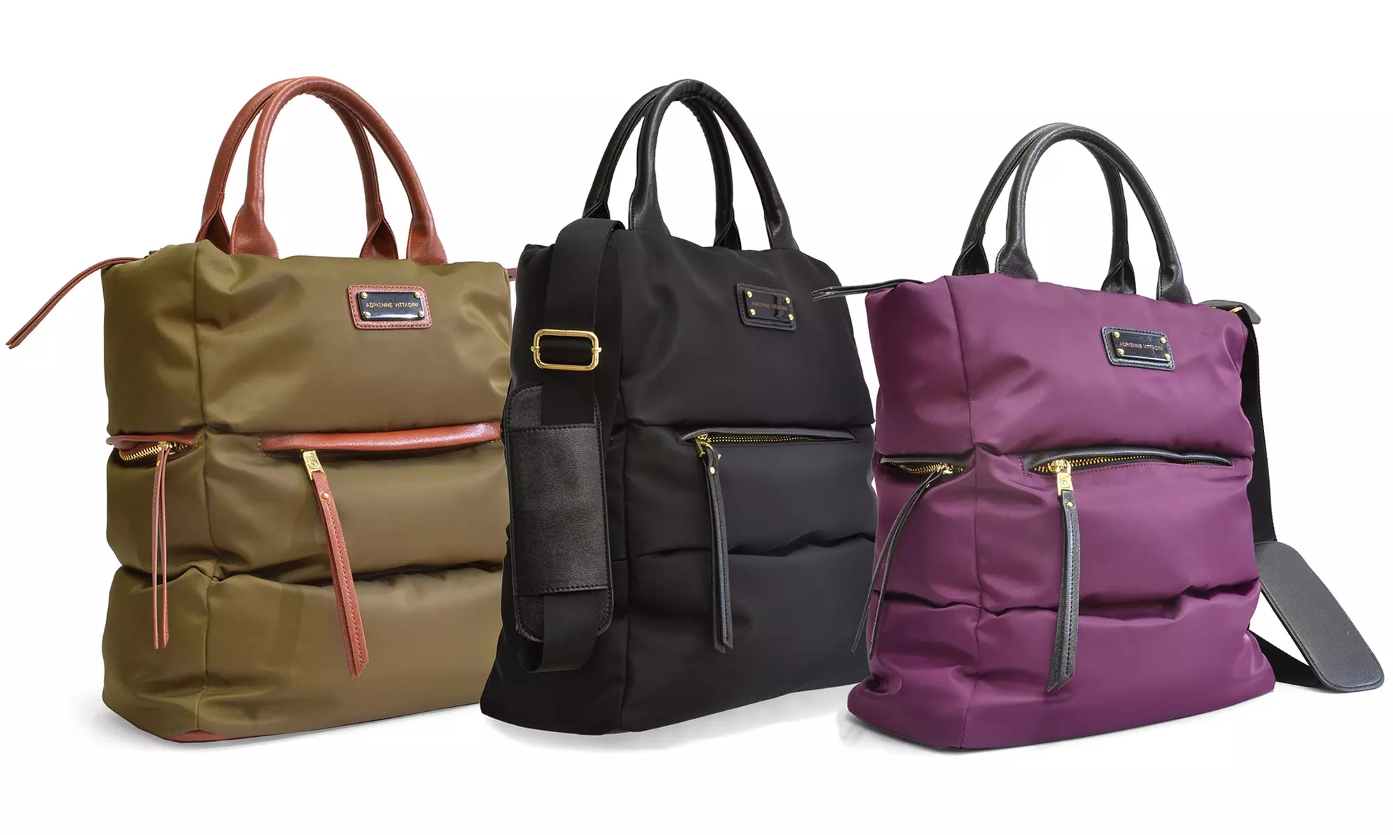 Adrienne Vittadini Quilted Tote Bag - Primary Image