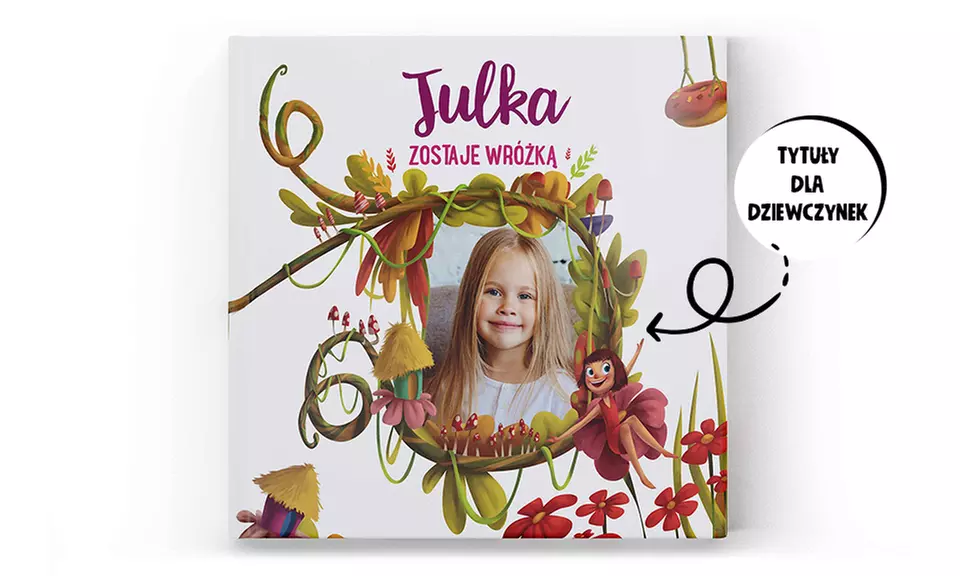 Personalizowana książeczka ze zdjęciem i imieniem dziecka