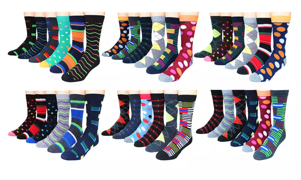 Men's Dress Socks (12-Pack) - Primary Image