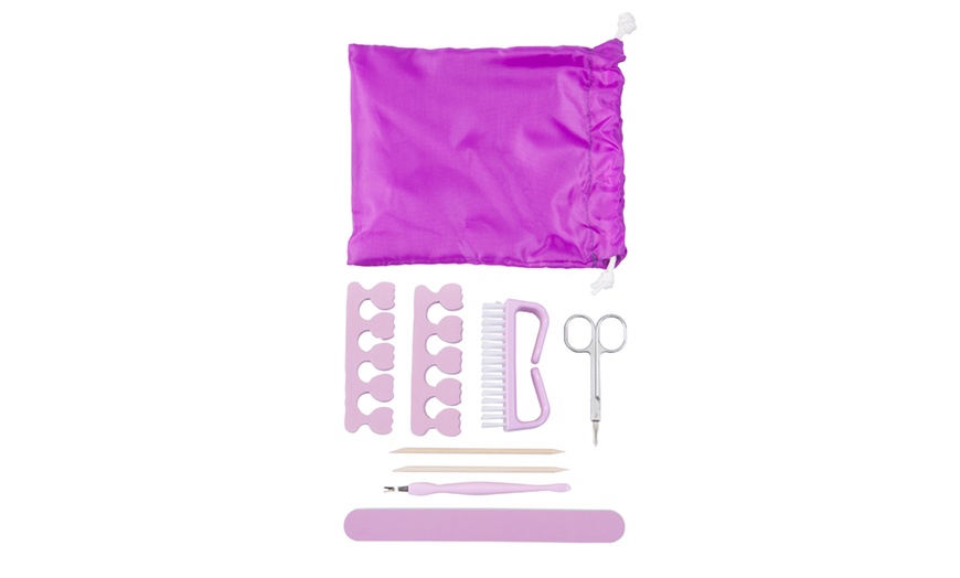 Image 8: Foot Spa and Pedicure Set