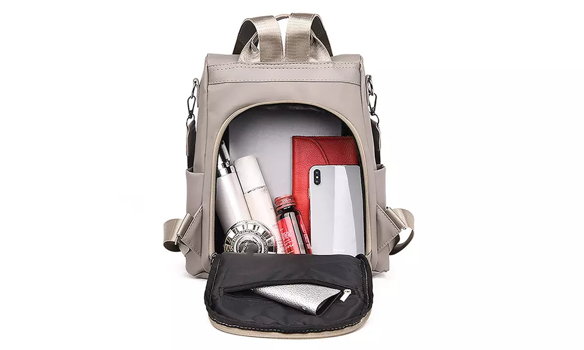 3-in-1 Anti-Diebstahl-Rucksack für Damen