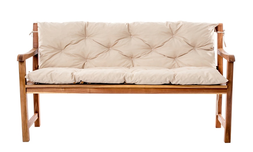 Image 5: Tufted Bench Cushions