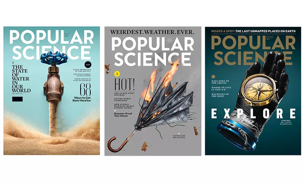 One-Year, Four-Issue Subscription to Popular Science (50% Off) - Primary Image