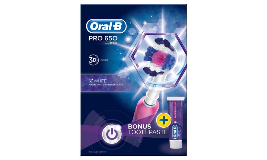 Image 5: Braun Oral-B 650 Toothbrush