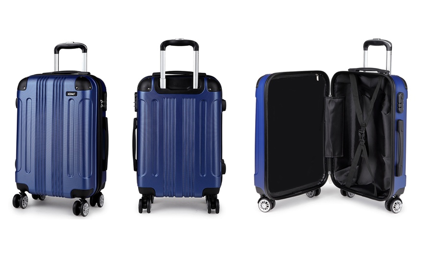 Image 6: Kono ABS Luggage Set