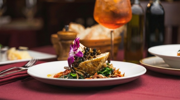 Italian cuisine platter