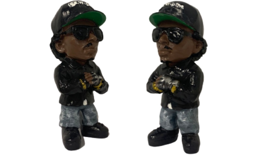 Image 15: One, Two or Five 90s Hip-Hop Rapper Gnome Decorations