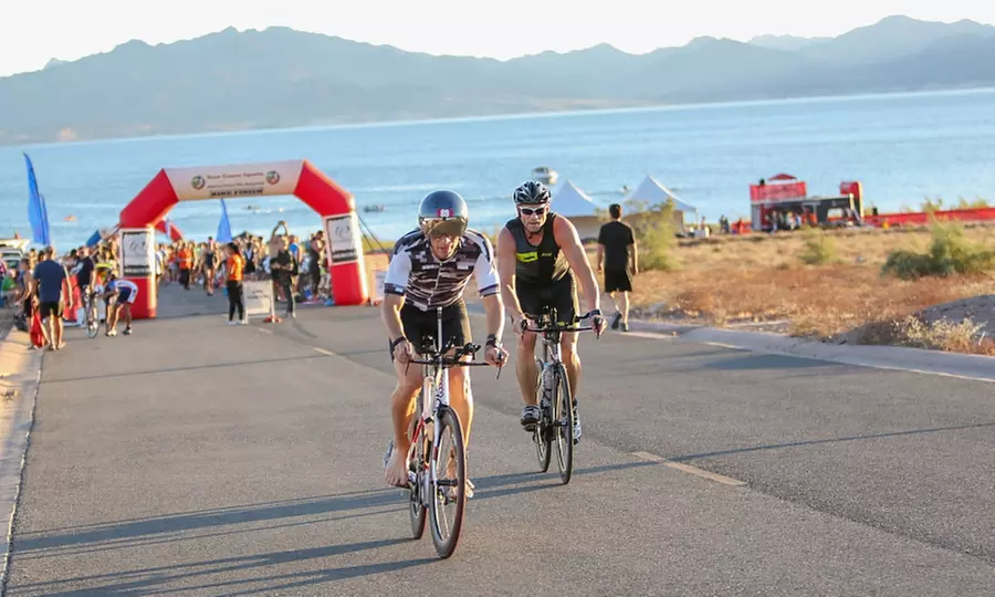 Sprint Triathlon, Sprint Triathlon Relay, or Duathlon on September 30 at Las Vegas Triathlon (Up to 46% Off) - Primary Image