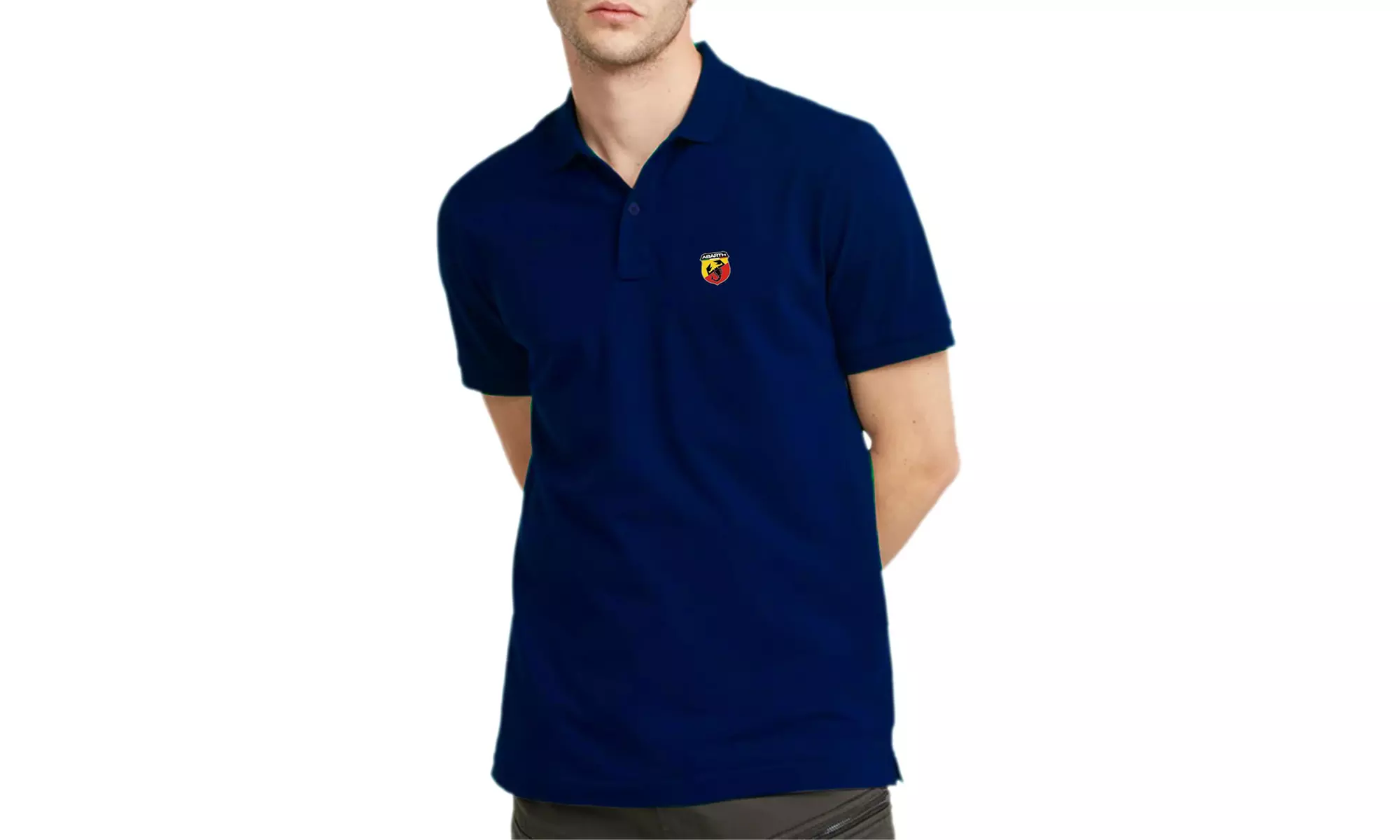 Abarth polo gemaakt van 100% katoen