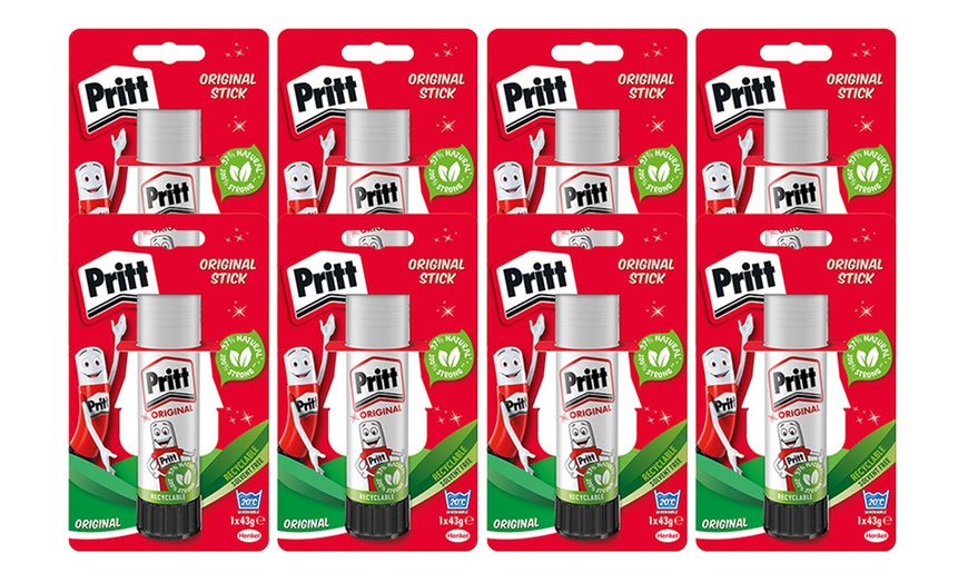 Image 2: 8, 24 or 72 Pritt Glue Sticks for Arts, Crafts and Activities 43g