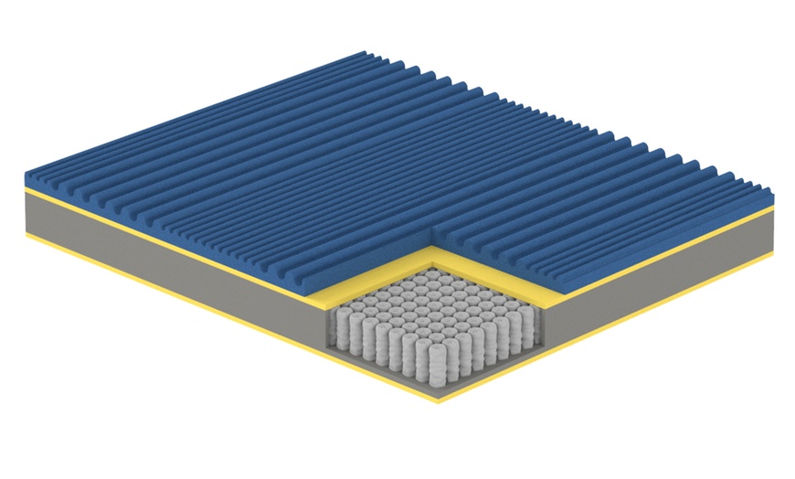Image 9: Materasso con 1600 molle e memory