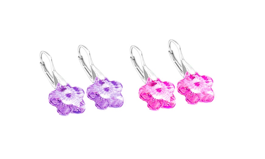 Image 18: Ah! Jewellery Earrings with Crystals from Swarovski®