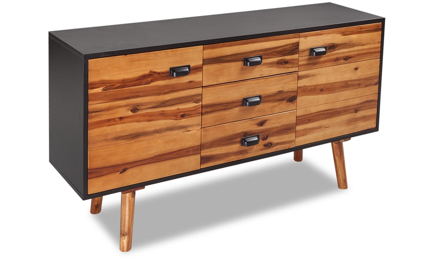 Image 12: Acacia Wood Bedroom Furniture Range