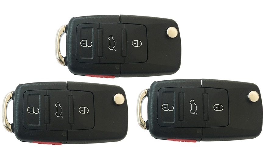 Image 8: One, Two or Three Car Key Safe Stash Car Fobs