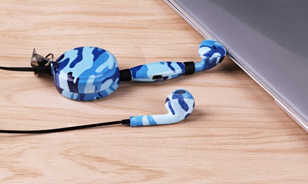 One ($16) or Two ($26) Earphone Sets with Microphone and 3.5mm Jack