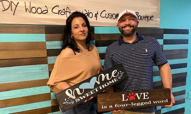 Entry to DIY Wood Sign Painting workshop at Beautifully Divine DIY Wood Craft Studio (Up to 68% Off)  - Primary Image
