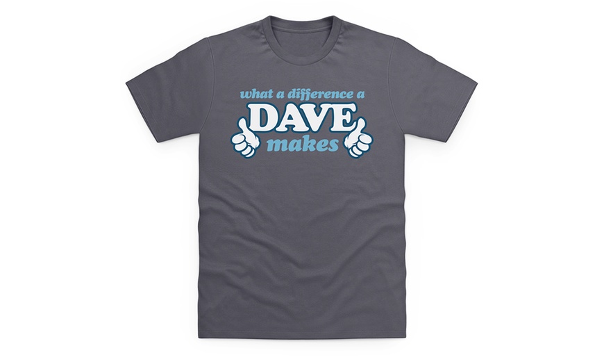 Image 5: Dave Novelty T-Shirts
