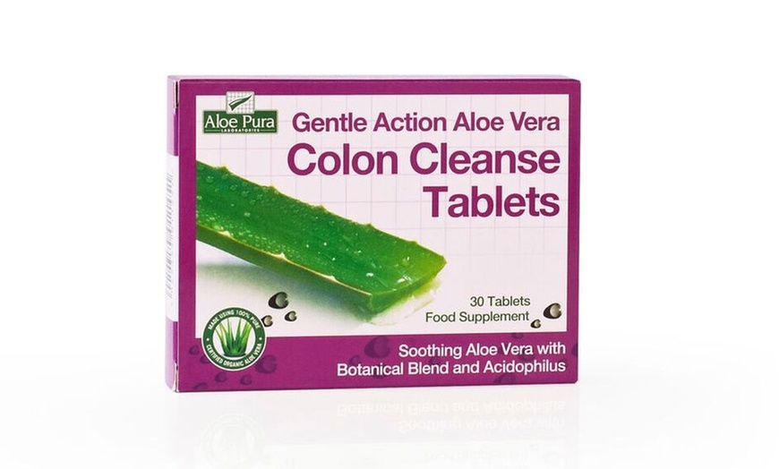 Image 3: Aloe Vera Colon Cleanse Tablets