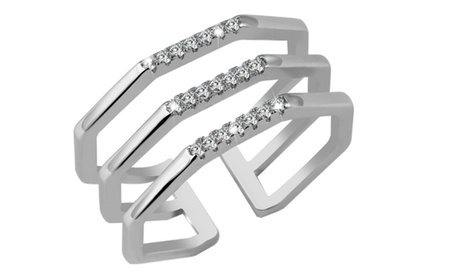 Bagues ornées de cristaux Swarovski®