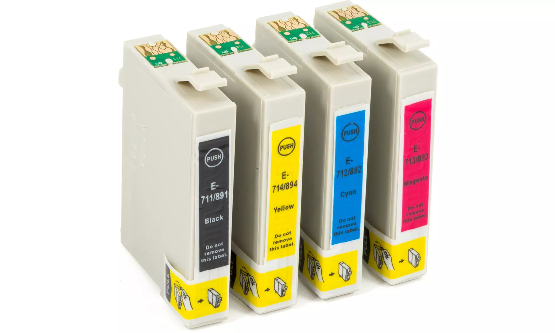 Pack de 10 cartuchos genéricos ZP-Epson - Second Medium