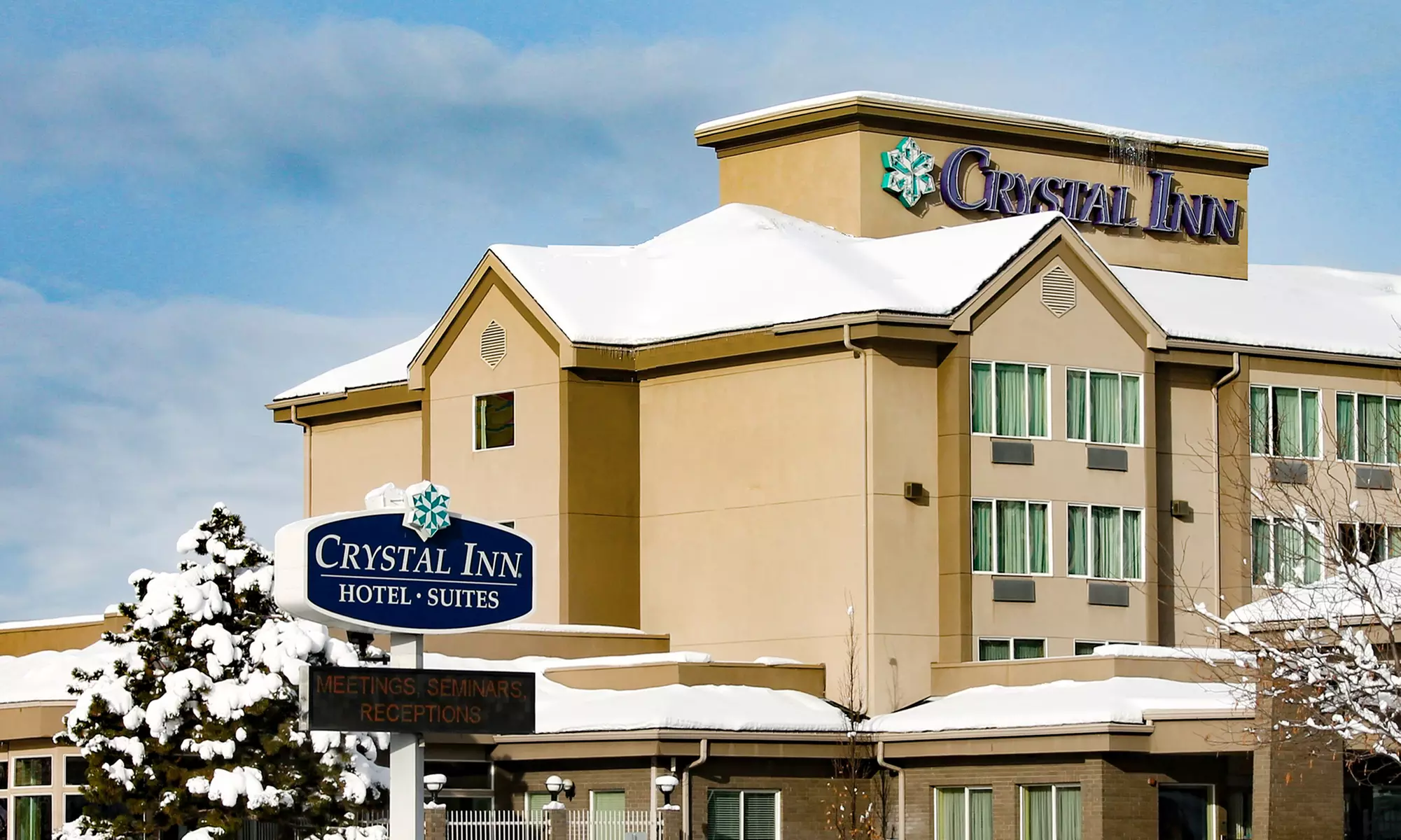 Stay at Crystal Hotel & Suites Salt Lake City in Utah. Kids 17 and Younger Stay Free. Dates into February 2018. - Primary Image