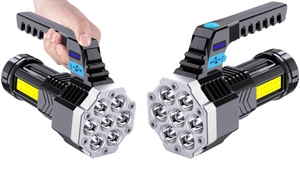 LED Rechargeable Powerful Flashlight