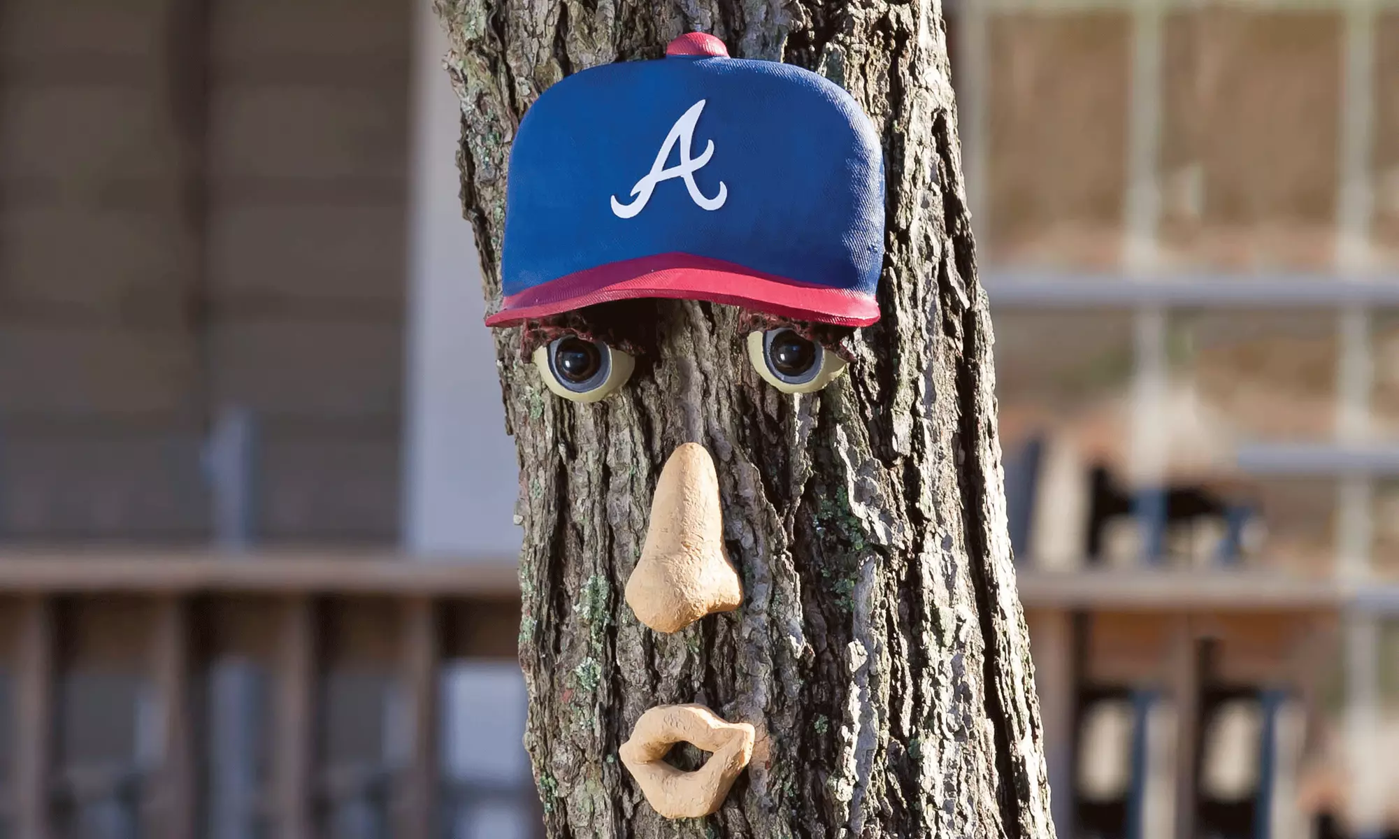 MLB Forest Face Tree Decor - Second Medium