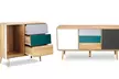 Buffet et meuble TV en bois multicolore - Second Medium